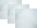 10"x12"(1 Foot)3-Sheets,Siser Glitter Iron-on Heat Transfer Vinyl HTV for T-Shirts( White )