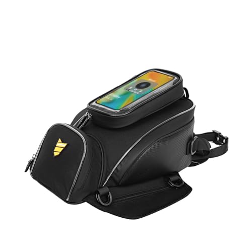Gutriff Bolsa de Depósito para el Asiento Trasero, Bolsa de Almacenamiento de Gran Capacidad para Motocicletas, Ciclismo y Deportes, MTC100