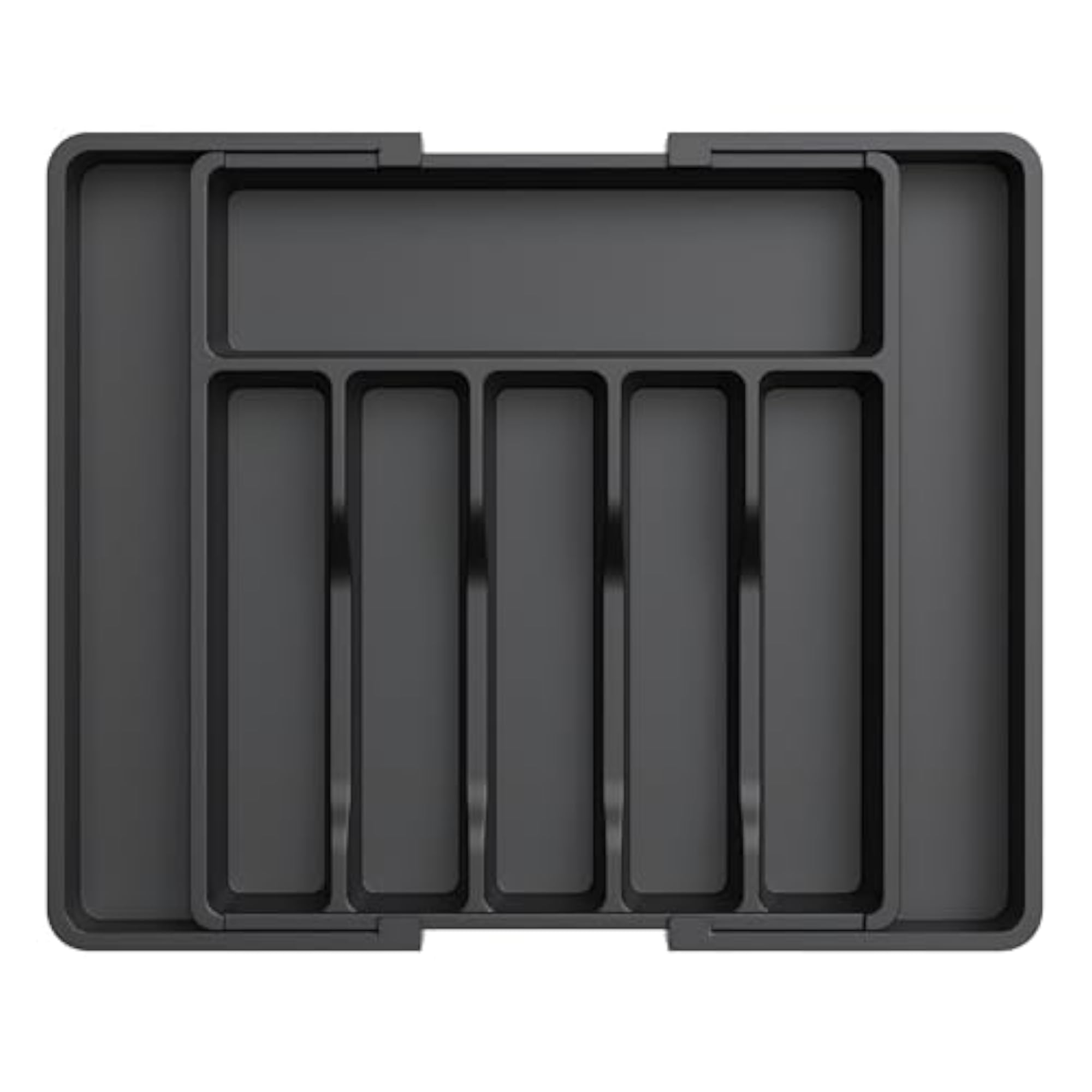 Expandable Cutlery Drawer Organizer with 8 Compartments