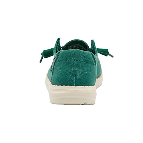 Image of HEYDUDE Women's Wendy Stretch Canvas Slip On Shoes | Easy On Loafer