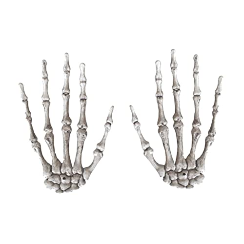 Luxshiny Realistic Skull Skeleton Ornament Trick Props for Halloween Perfect for Parties Living Rooms