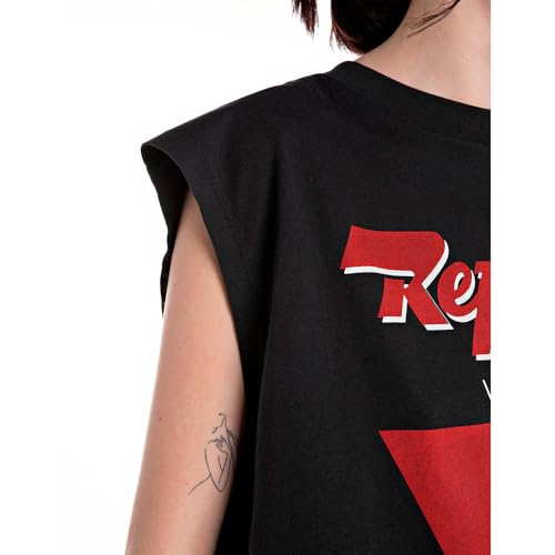 Vêtements Replay BOYFRIEND T Shirt JERSEY pour Accessoires - vue 6