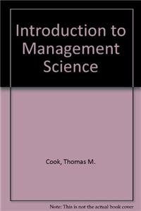 Introduction to Management Science 0134860926 Book Cover