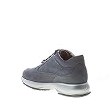 Suola: Gomma Hogan Donna Interactive Sneaker in camoscio Blu con H Strass Color Blu Size 40