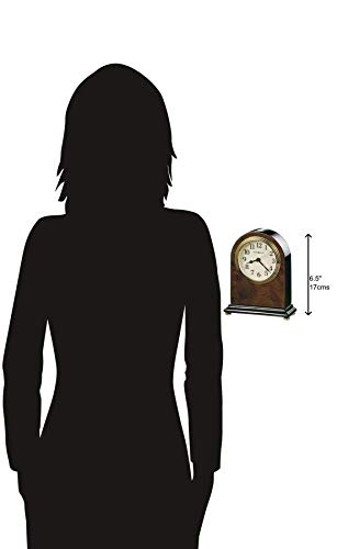 Howard Miller 547798 Soda Springs Tabletop Clock, Brown #TOP1