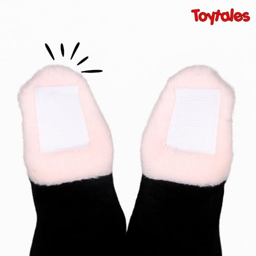 Image of TOYTALES Namaste Hanging Monkey Toy | Cute Stuffed Animal Soft Toy for Kids | Small Huggable Plush for Girls & Boys | Ideal Gift for Babies and Home Decor | (45CM, Black)