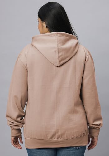 Image of Wear Your Opinion Women's Plus Size Fleece Zipper Hoodie Jacket