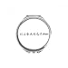 Chinese Words Above Company Is Broken Hand Compact Mirror Round Portable Pocket Glass
