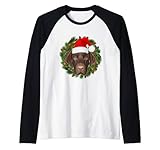 Photo Gallery labrador retriever cane babbo natale buon natale cani maglia con maniche raglan Photo Gallery labrador retriever cane babbo natale buon natale cani maglia con maniche raglan