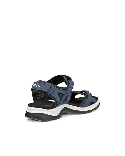 Image of ECCO Offroad Marine Regulars Width Women Flat Sandals- UK - 6