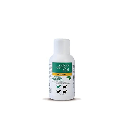 Natural Derma Pet Champú Delicado con Aceite de Oliva