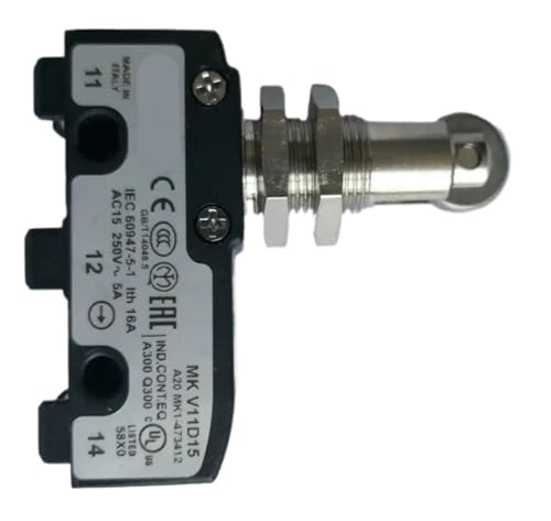Micro-Switch MKV11D15 anti-oxydation pour circuits de sécurité - 2