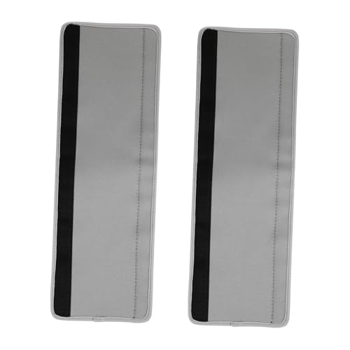GRADENEVE 2 piezas Protector para Manija de Frigorífico Funda de para Puerta de Nevera Cubierta Cómoda y Lavable para Mango Metálico Gris Protección contra Frío y Desgaste para Cocina