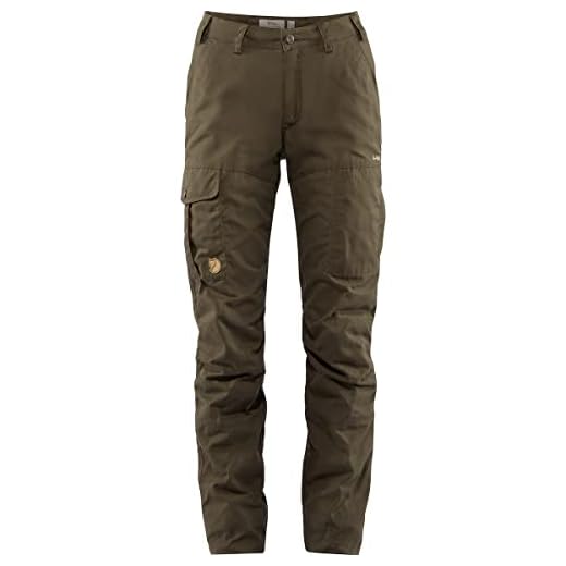 FJÄLLRÄVEN dam byxor Karla Pro vinter Mörk oliv XS