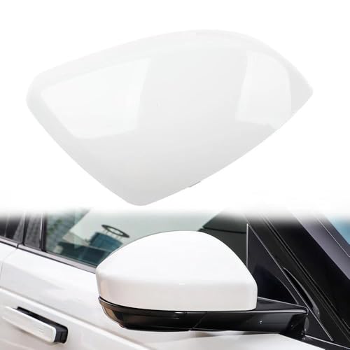Coque de rétroviseur Jaguar E-Pace dès 2017 coque ABS blanc - 2