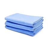 ＫＬＫＣＭＳ Microfiber Cloth, 40x60cm Glass Cloth (3-Pack)