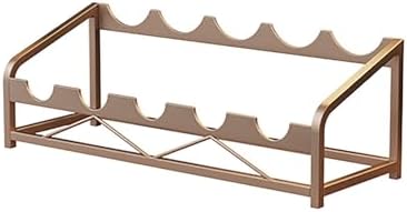 Rust-Proof Tabletop Wine Rack - No Assembly Wine Bottle Storage Holder for Home Bars, Kitchens & Pantries - Durable & Wear-Resistant Design