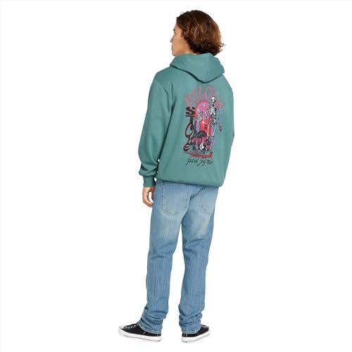 Volcom Men's Vorta Slim Fit Stretch Denim Jean, Blue Bird3