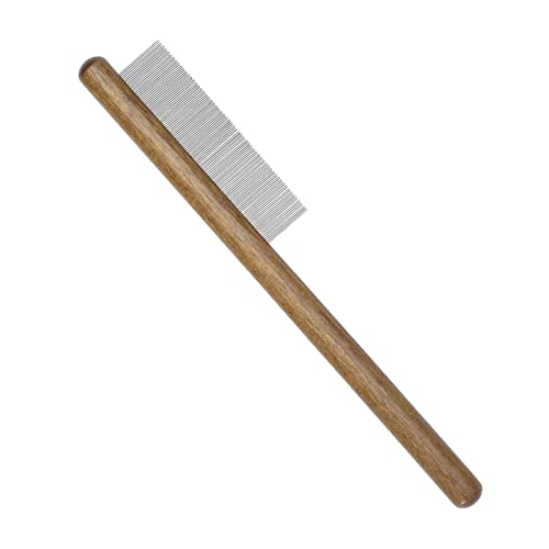 Stgfyxgs Pet Comb for Wood Grooming, Hair Removal Tool for Chinchillas, Dogs, Cats, and, Short
