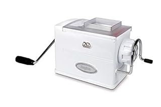MARCATO Made in Italy Regina Extruder Pasta Machine, White. Makes