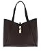 Furla Pelle borsa shopper Goccia Tote Bag Cioccolato marrone scuro