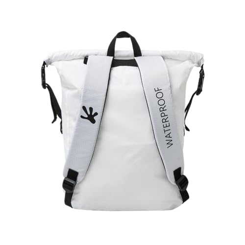 Image of geckobrands Lightweight 30L Waterproof Backpack - Lightweight Watertight Outdoor Bag Hiking Traveling Light Water Activities