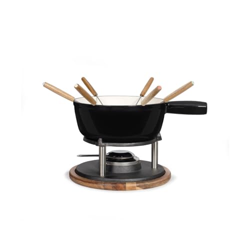 Livoo MEN426N Servicio de Fondue de Hierro Fundido