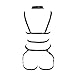 Full body harness for women Lingerie cage bra Garter belt set Chest strap Gothic Punk Plus size Festival rave Halloween (Black)