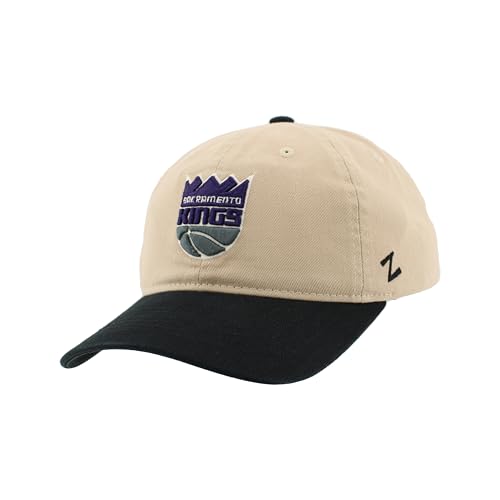 Sacramento Kings NBA Officially Licensed Adjustable Hat Scholarship Icon Stone