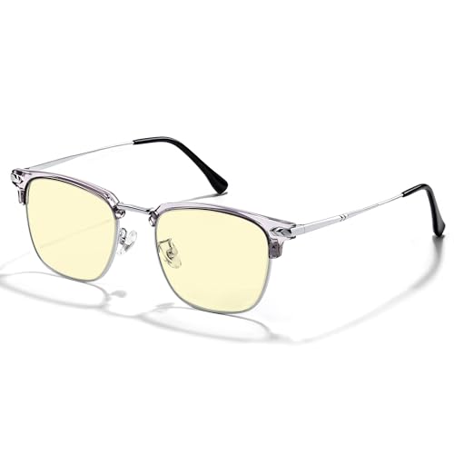 Image of ZanyLen Blue Light Blocking Glasses Men Computer Gaming Glasses For Mens