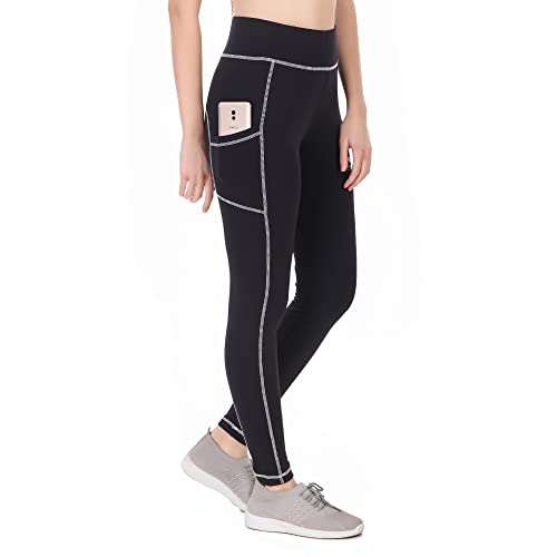Image of Yoga Pants for Women High Waisted Stretchable Workout Jeggings with Pockets.