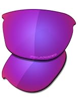 Saucer Premium Ersatzgläser für Oakley Sliver Edge Low Bridge Fit OO9414 Sonnenbrille, Mitternachtssonne, polarisiert, Einheitsgröße – Ansicht 1