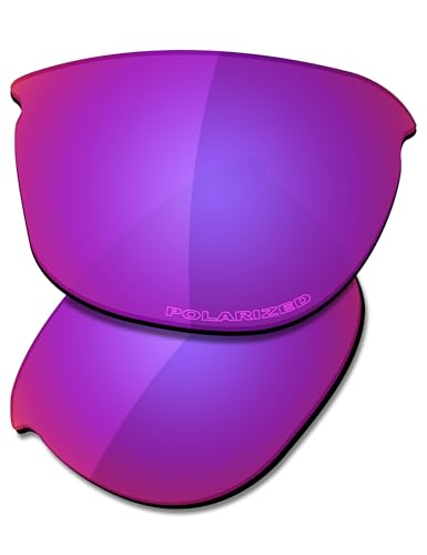 Saucer Premium Ersatzgläser für Oakley Sliver Edge Low Bridge Fit OO9414 Sonnenbrille, Mitternachtssonne, polarisiert, Einheitsgröße