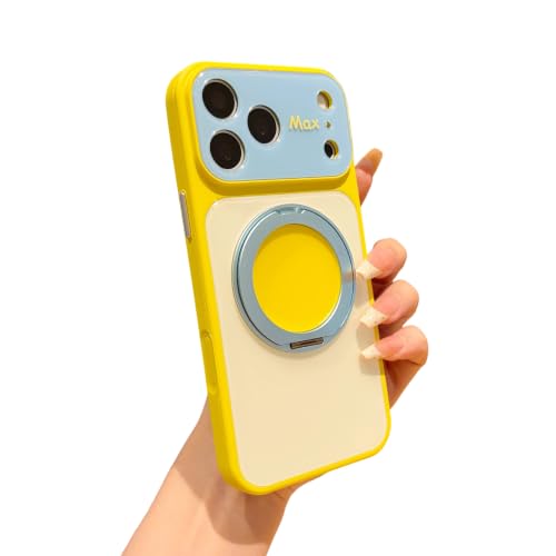 Caseative for iPhone 18 Pro Max Case, Yellow