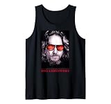 The Big Lebowski The Dude Rug Sun Glasses Poster Tank Top
