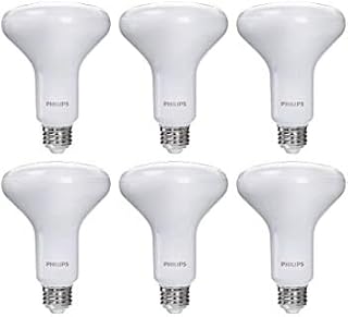 Philips LED Dimmable BR30 Light Bulb: 650-Lumen, 5000-Kelvin, 11-Watt (65-Watt Equivalent), E26 Base, Frosted, Daylight, 6-Pack