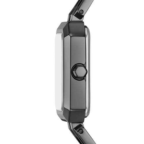 Image of Armani Exchange A|X Women's Two-Hand Rectangular Watch, Stainless Steel Watches for Women