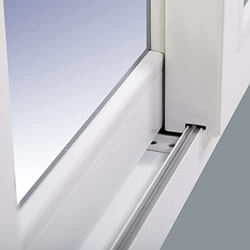 Ventanastock Ventana PVC 1000x1000 de diseño corredera con 2 hojas 7