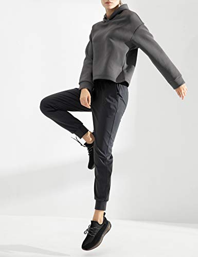 Image of AJISAI Women's Joggers Pants Drawstring Running Sweatpants with Pockets Lounge Wear