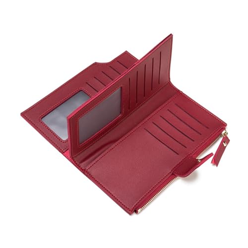 Women's Tri-Fold Zipper Wallet - Slim Large-Capacity Organizer with Secure Closure(#1)