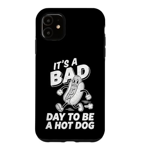 It's A Bad Day To Be A Hot Dog - Funny Glizzy Meme Hot Dogs �X�}�z�P�[�X iPhone 11 �p