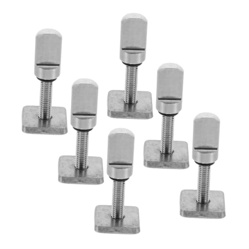BESPORTBLE 6pcs Stainless Steel 316 Fin Screws for Surfboard Tail Rudder Racing Fin Screw for Paddleboard