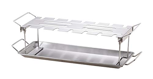 Tepro Accessoire pour Barbecue en Acier Inoxydable, 18 Cuisses ou Ailes de Poulet Cover