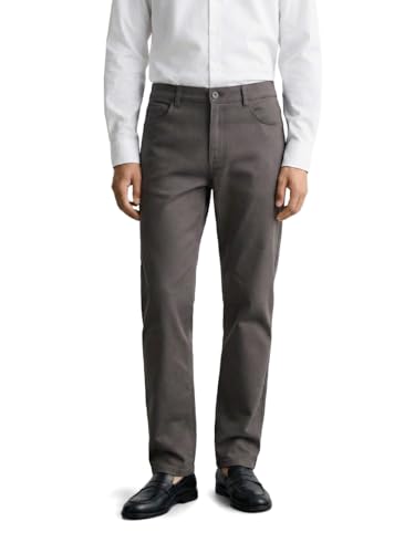 Image of The Indian Garage Co Men Mid-Rise Stretchable Regular Fit Chinos