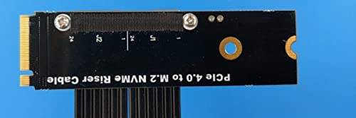 Câble d'extension M.2 NVME vers PCIE 4.0 haute fidélité R43UL 50cm