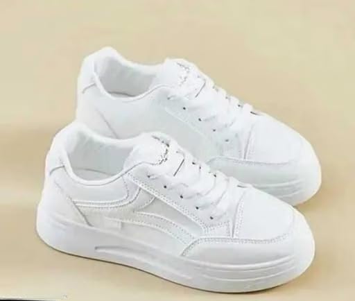 Image of Women Casual Stylish Sneakers I Cushioned Insole I All Day Comfortable I Lightweight and Stylish Shoes for Girls