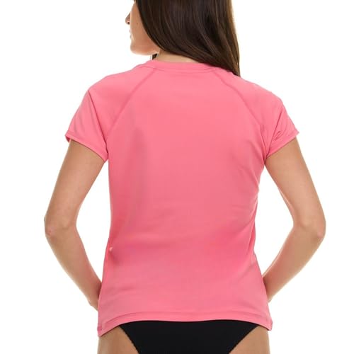 Champion Women's Short Sleeve Rash Guard, UPF 50+ SPF Protection Swim Shirt - image 3