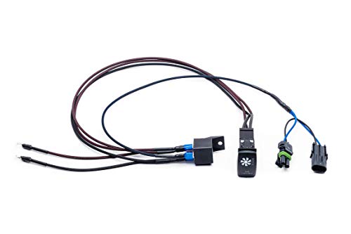 UTV INC Polaris RZR Plug & Play Backlit LED Fan Over Ride Kit