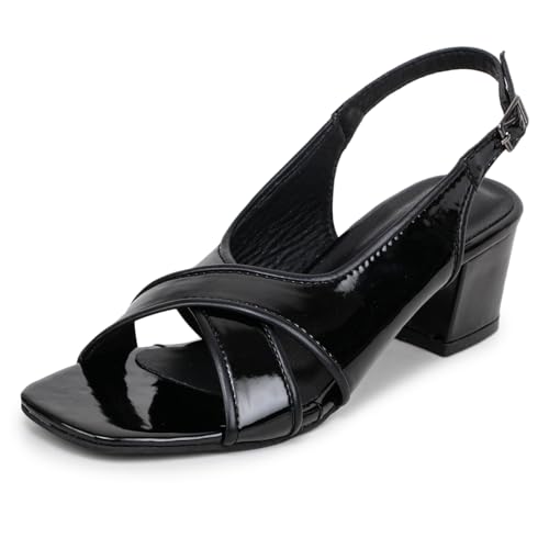 Image of TRASE Block Heels Sandals For Women, Anime-I Stylish & Comfortable Footwear