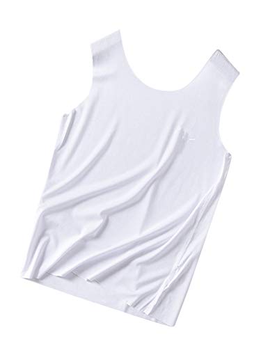 Legou Baby Infant Toddlers Seamless Soft Tank Top White